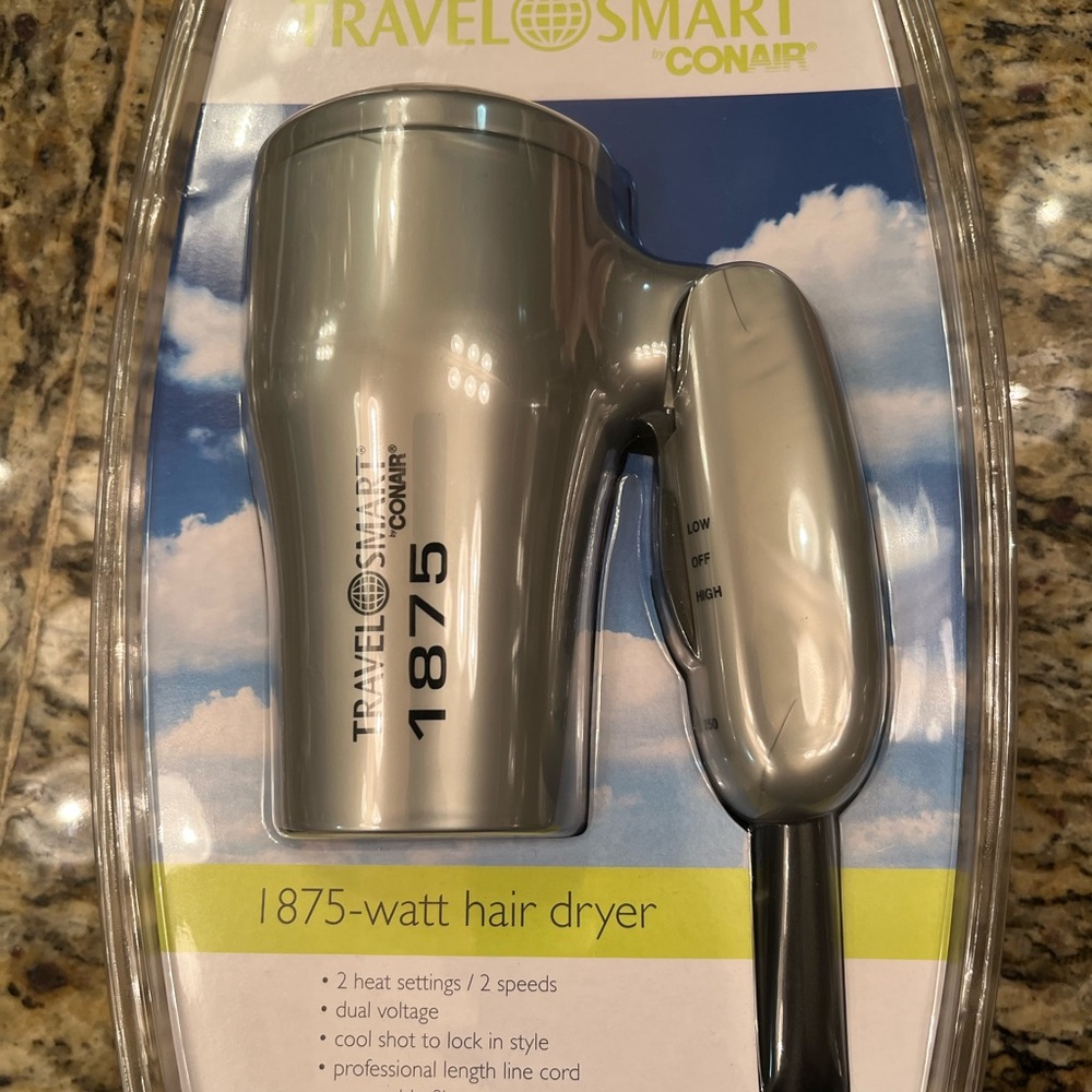 New hair dryer